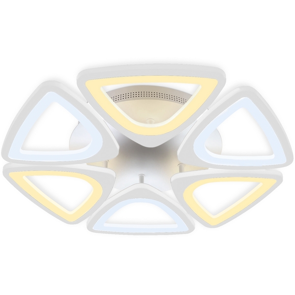 Потолочная люстра светодиодная с пультом регулировкой цветовой температуры и яркости Ambrella Acrylica FA4494