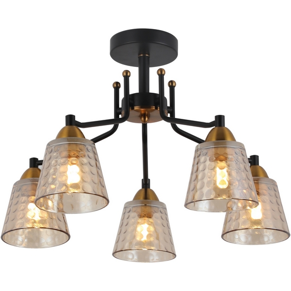 Потолочная люстра на штанге Freya Capella FR4017PL-05BBZ