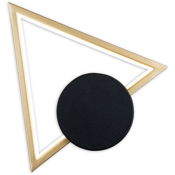 Настенный светильник светодиодный Escada Figures 10270/1LED 13W Gold/Black