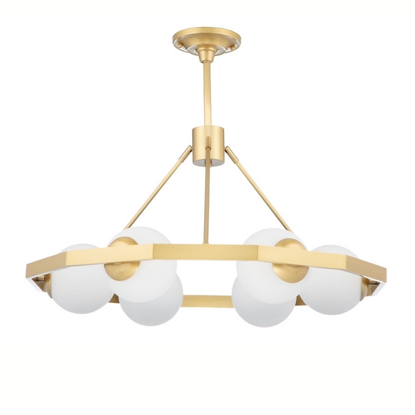 Потолочная люстра на штанге Cloyd Karass 10138 (плафоны шарики)