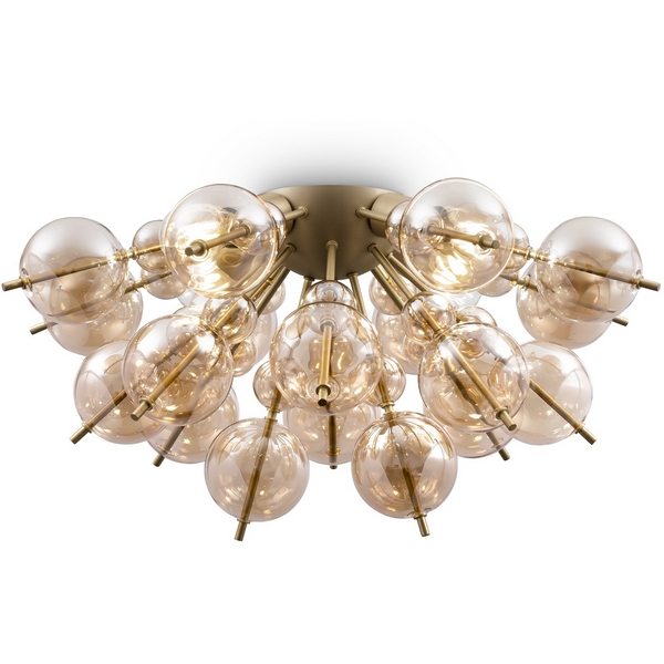 Потолочная люстра молекулы Maytoni Bolla MOD133CL-04BS