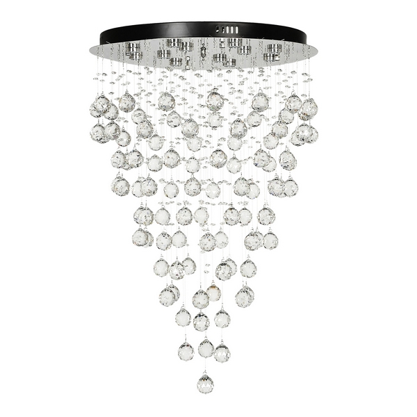 Потолочная светодиодная люстра с пультом 1.4.55.601 Arti Lampadari Flusso L N (плафоны шарики)