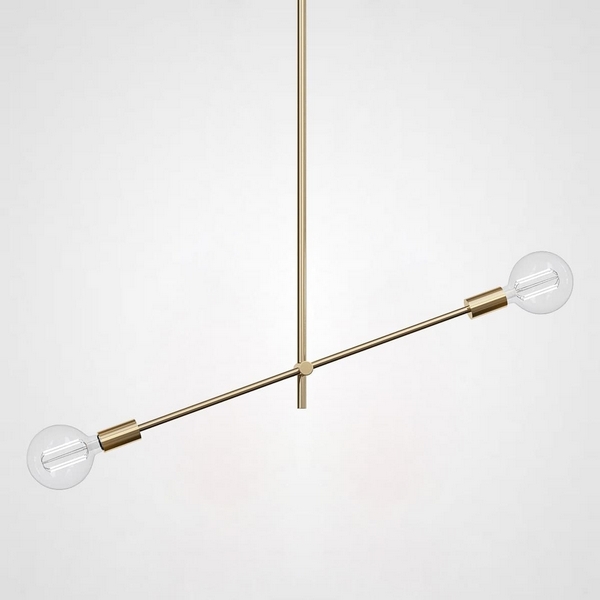 Потолочная люстра Lf Studio Cliff Pendant 2 Bronze ImperiumLoft 83642-22 (84659-22)