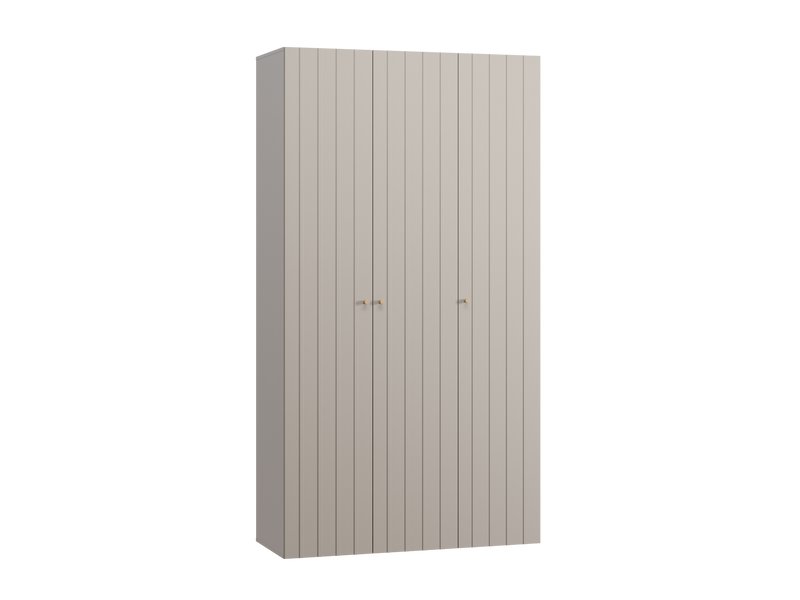 Распашной шкаф Моррис 3-131x242 Латте