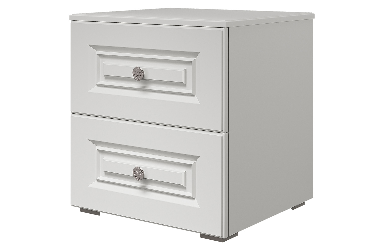 Тумба прикроватная 2 ящика Олимп