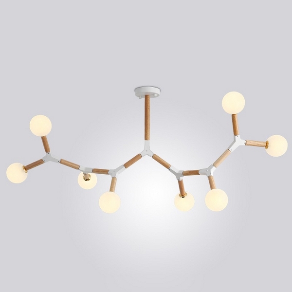 Люстра Formula 8 Lamps ImperiumLoft Formula01 (207822-26) в форме шара