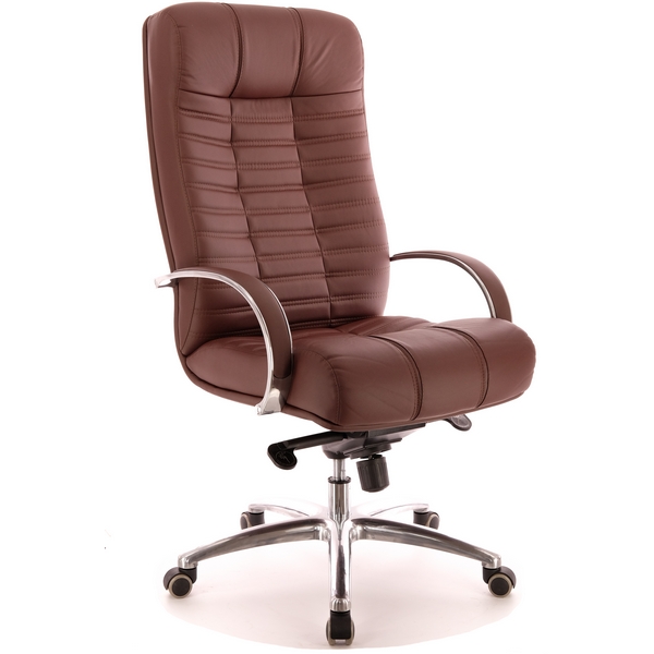 Компьютерное кресло кожа коричневый Everprof EP-Atlant M al eco brown