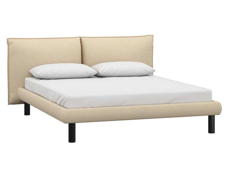 Кровать Кейт 200 Рогожка Бежевый