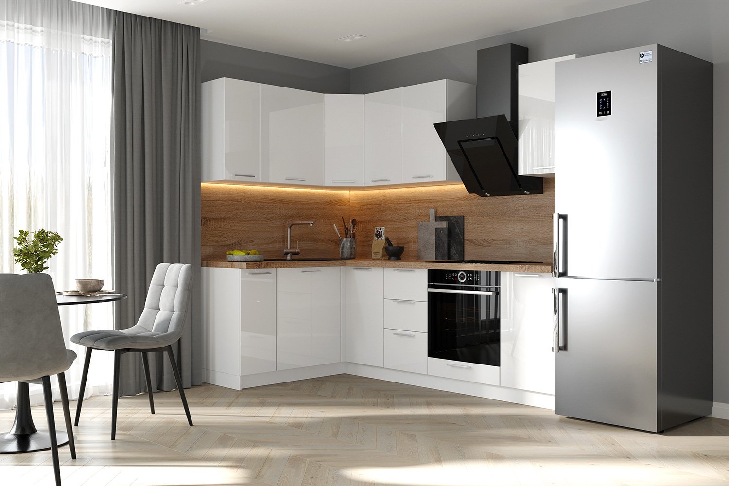 Модульный кухонный гарнитур Сити