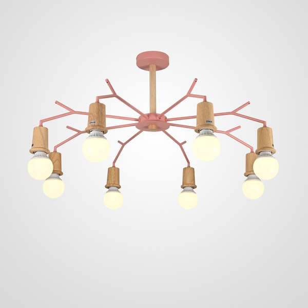 Потолочная люстра на штанге Les Color D95 Pink Imperiumloft ?Lesc_01 (220513-23) ImperiumLoft