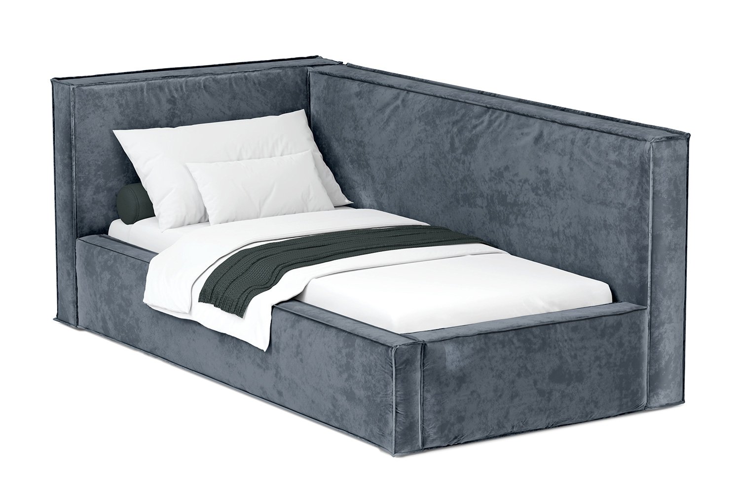 Кровать левосторонняя с подъёмным механизмом Сохо