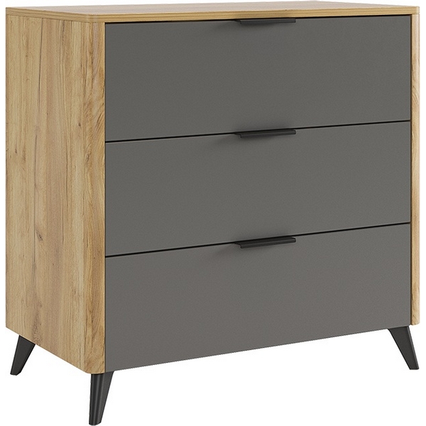 Адам Комод, цвет дуб крафт золотой/графит Mebelson (арт.MSA-02.2564)