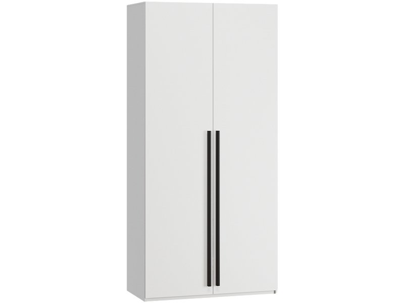 Распашной шкаф Кимбол 2-100x210 Белый
