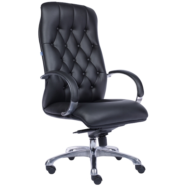 Компьютерное кресло Экокожа Черный Everprof EP-082 PU Black