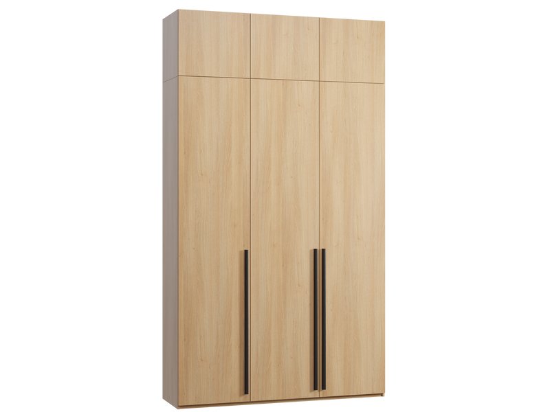 Распашной шкаф Кимбол 3.1-170x300 Дуб Барбера