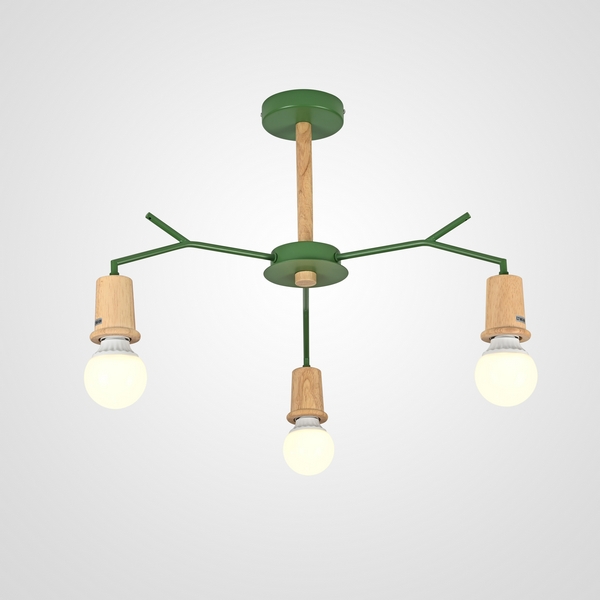 Потолочная люстра на штанге Les Color D72 Green Imperiumloft ?Lesc_01 (220505-23) ImperiumLoft