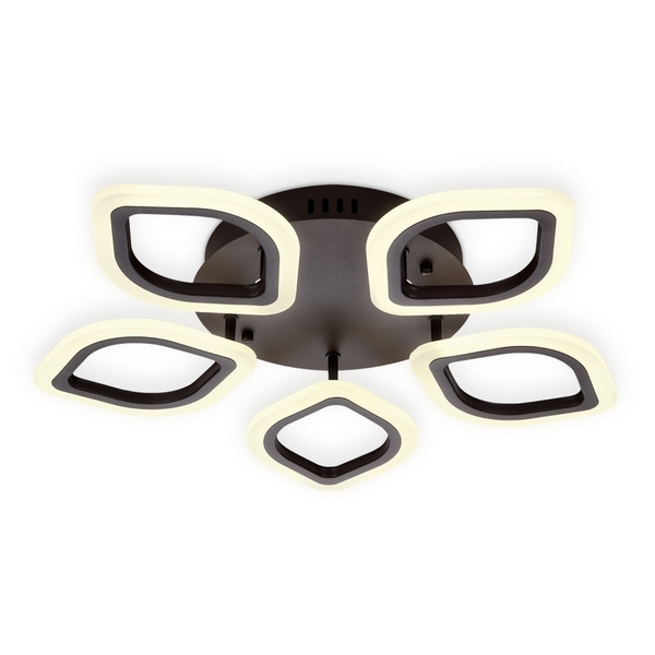 Потолочная люстра светодиодная с пультом регулировкой яркости и цветовой температуры ночным режимом Ambrella Acrylica Original FA443 (Умный дом)