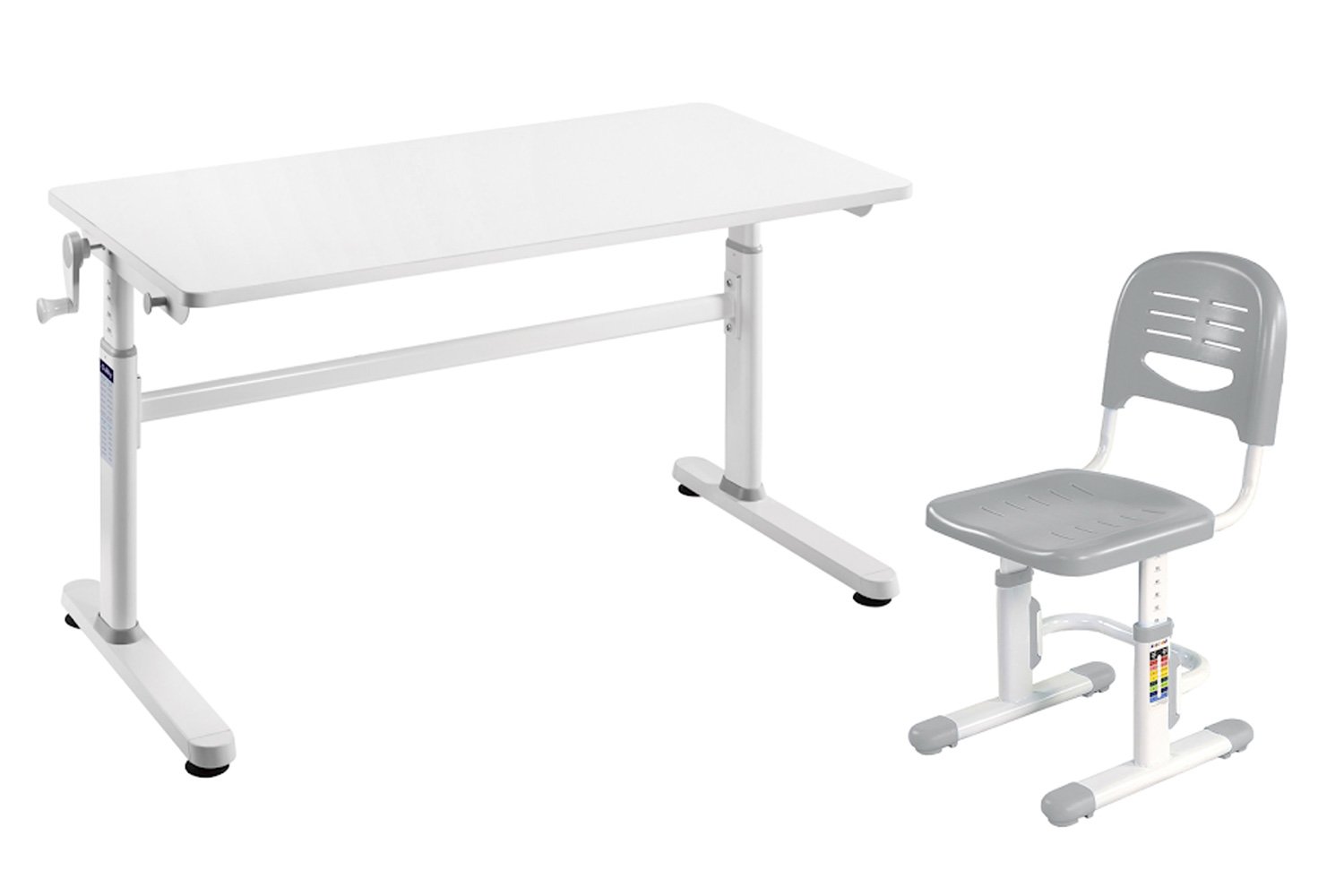 Комплект парта Imparare Grey