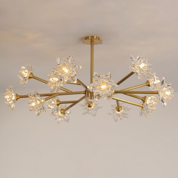 Потолочная люстра Lotos Two D100 ImperiumLoft Lotos-Two01 (203939-26)