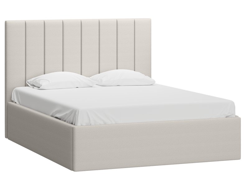 Кровать Вега-П 160 Букле Молочный