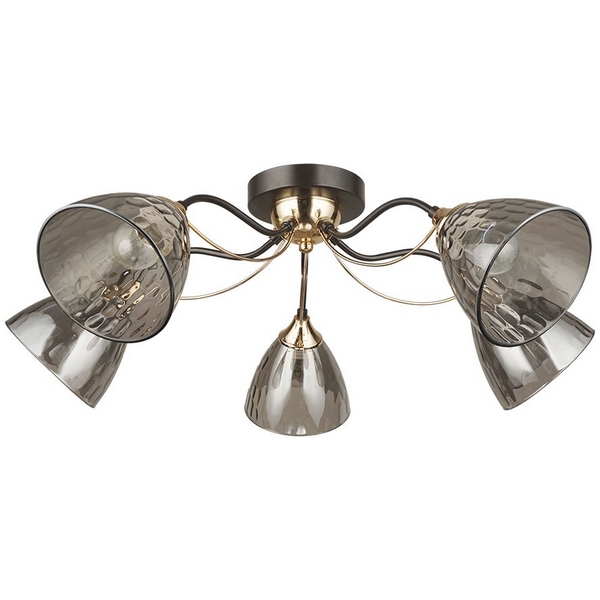 Потолочная люстра Arte Lamp Lily A4366PL-5BK