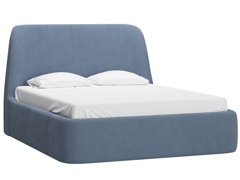 Кровать Далти 180 Букле Голубой