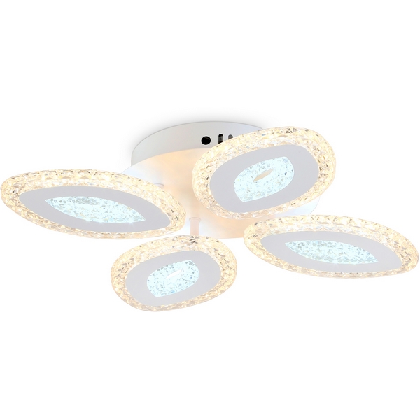 Потолочная люстра светодиодная с пультом Ambrella Acrylica FA4012