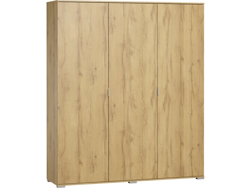 Распашной шкаф Стелла 3-180x210 Дуб Золотистый