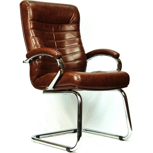 Компьютерное кресло Everprof Orion CF экокожа коричневый