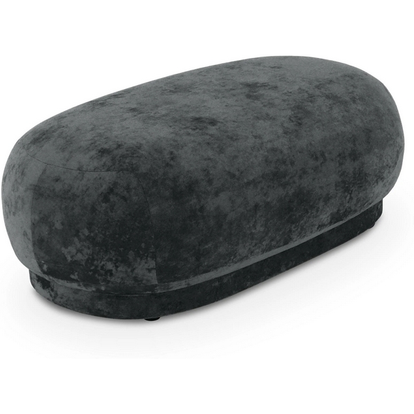 Банкетка Lucca ОГОГО (арт.823153), (Ткань,Велюр/Черный) ОГОГО Обстановочка!