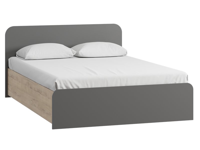 Кровать Ингрид-1 140 Серый