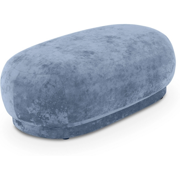 Банкетка Lucca ОГОГО (арт.823154), (Ткань,Велюр/Голубой) ОГОГО Обстановочка!