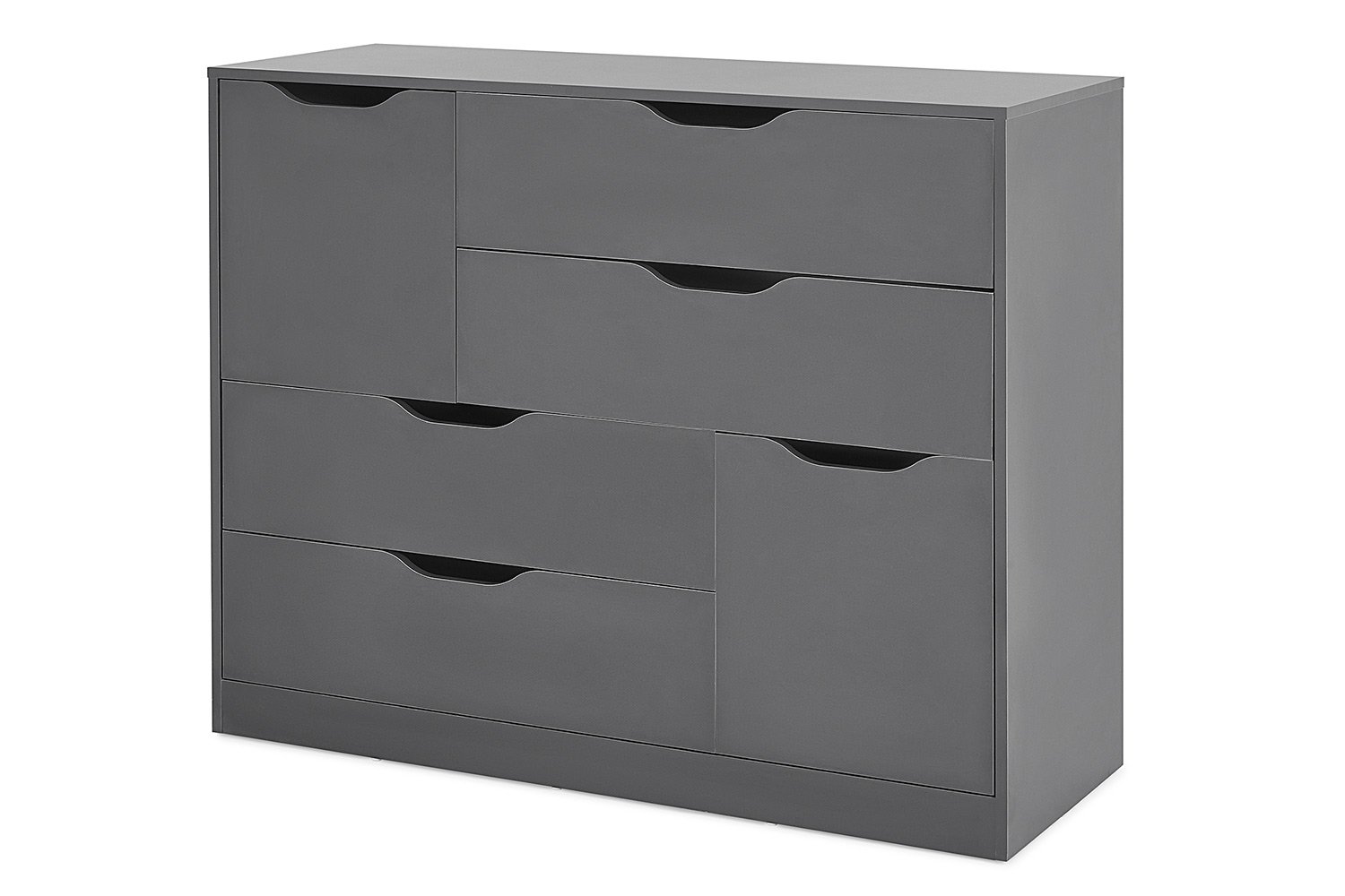 Комод 4 ящика 2 двери Нордик