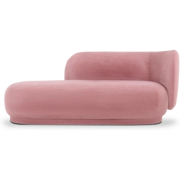 Кушетка Lucca правая ОГОГО (арт.815539), (Искусственный мех/Розовый) ОГОГО Обстановочка!