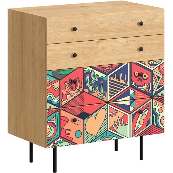 Комод большой Frida ОГОГО (арт.631879), (ЛДСП) ОГОГО Обстановочка!