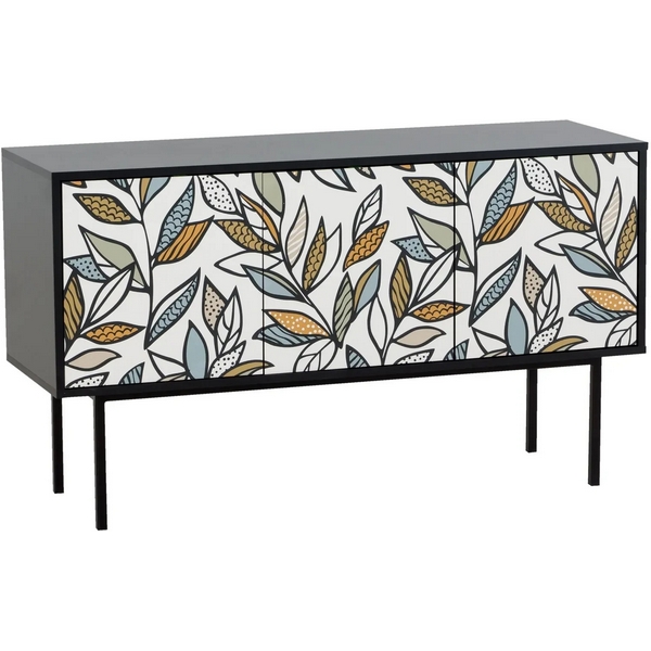 Тумба малая Boho Color ОГОГО (арт.599512), (ЛДСП/Черный) ОГОГО Обстановочка!