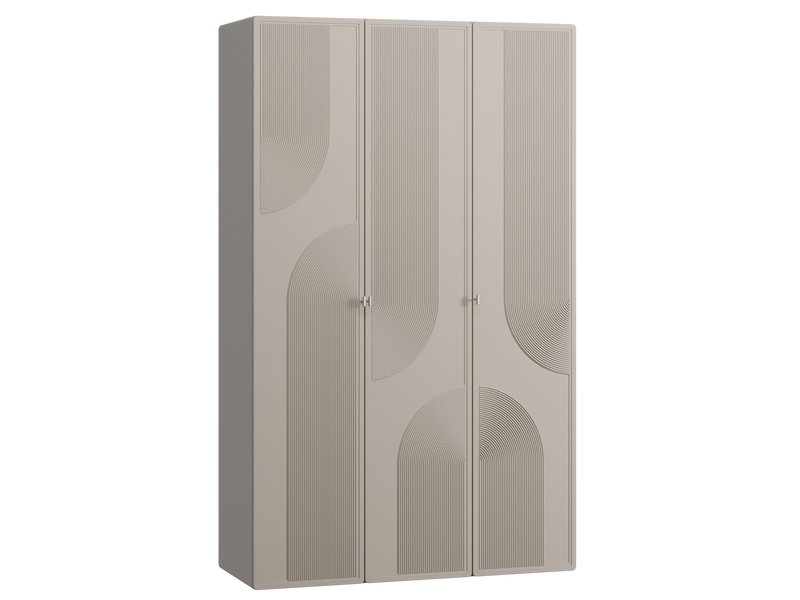 Распашной шкаф Монсон 3-135x222 Латте