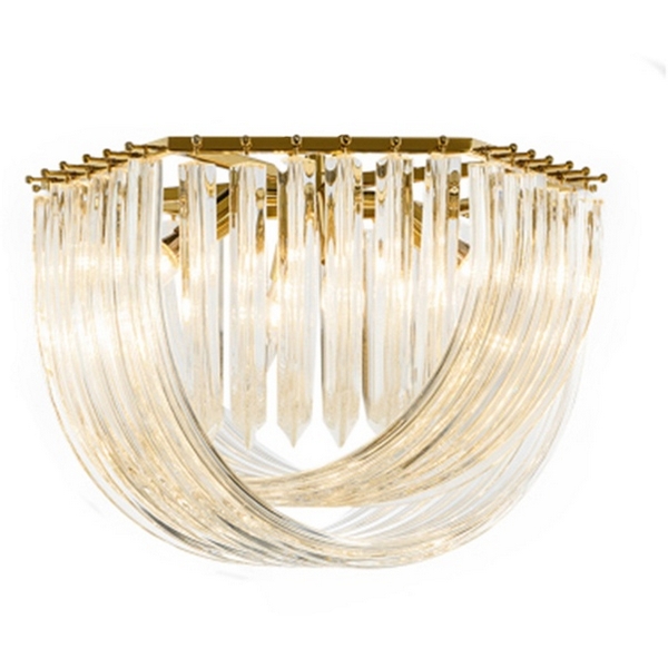 Потолочная люстра Delight Collection Murano Glass MX18162561-4B gold DeLight Collection