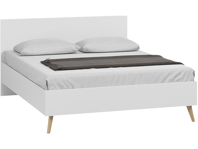 Кровать Нордик 160 Светло-бежевый