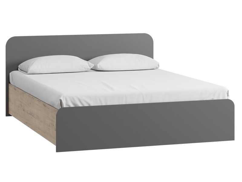 Кровать Ингрид-1 160 Серый