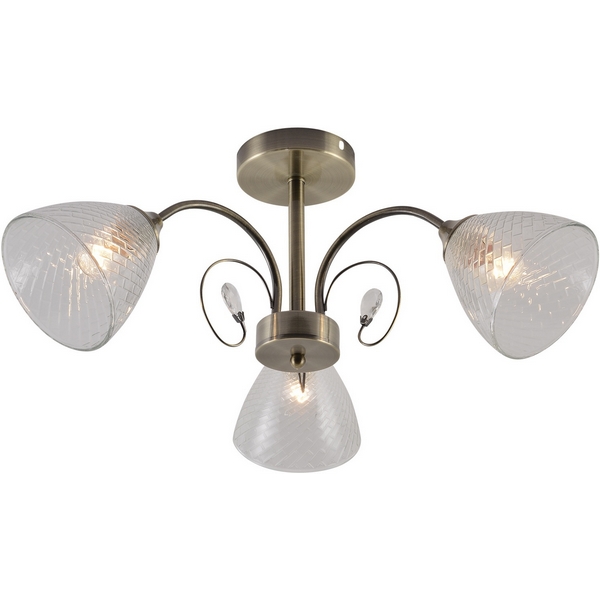 Потолочная люстра на штанге Reluce 01512-0.4-03 AB