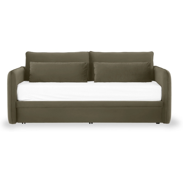 Кушетка Vicari ОГОГО (арт.815008), (Ткань/Коричневый) ОГОГО Обстановочка!