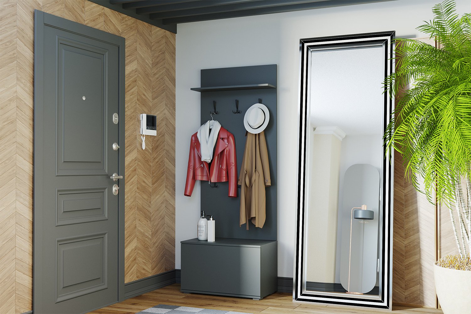 Прихожая модульная Оскар