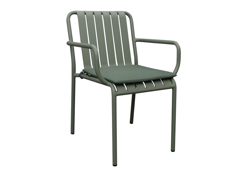 Стул Вэнс Рогожка Зеленый