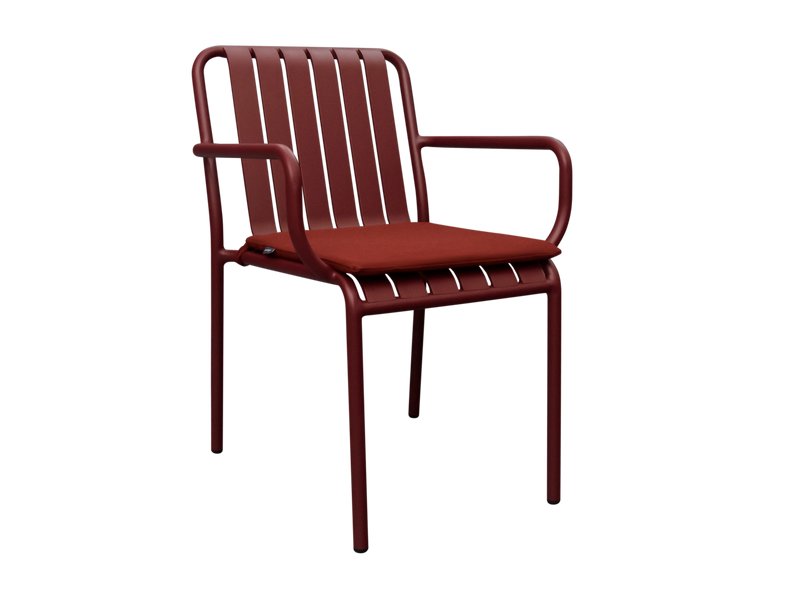 Стул Вэнс Рогожка Бордовый