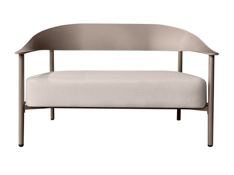 Диван садовый Айла Рогожка Бежевый/Латте