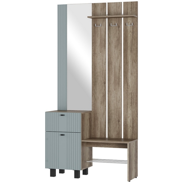 Прихожая БТС Олива ПР-04, Дуб каньон, MF11