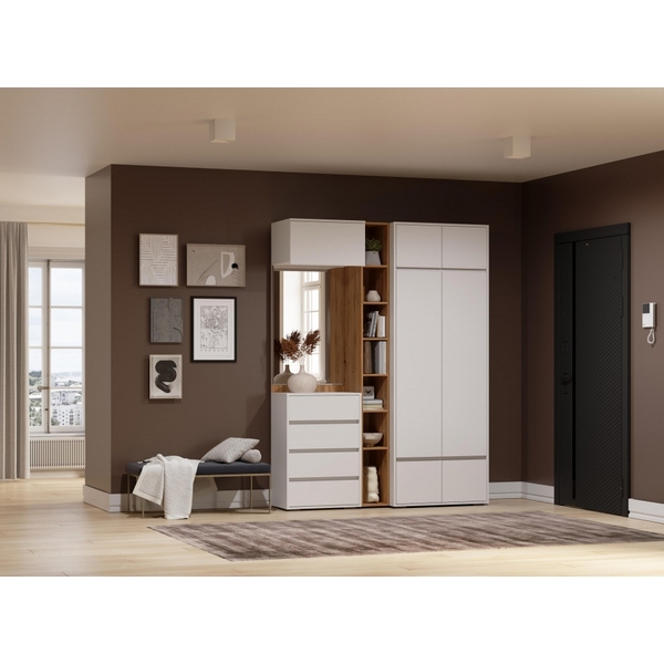 Модульная прихожая Роут комплектация 4 (Роут кашемир комплектация 4) Woodville арт.596596