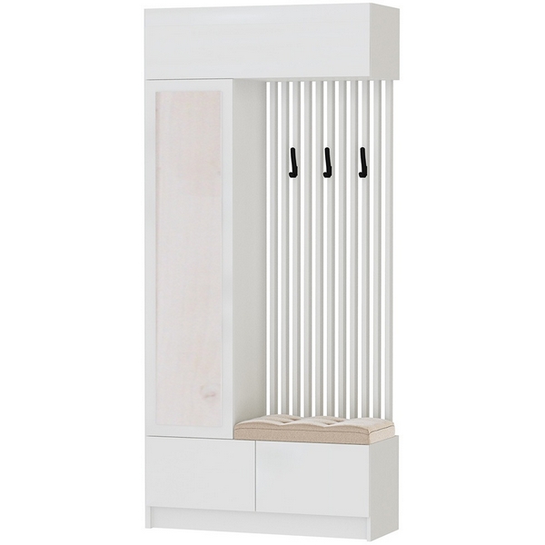 Мини-Прихожая ТЭКС Руэлла, Белый