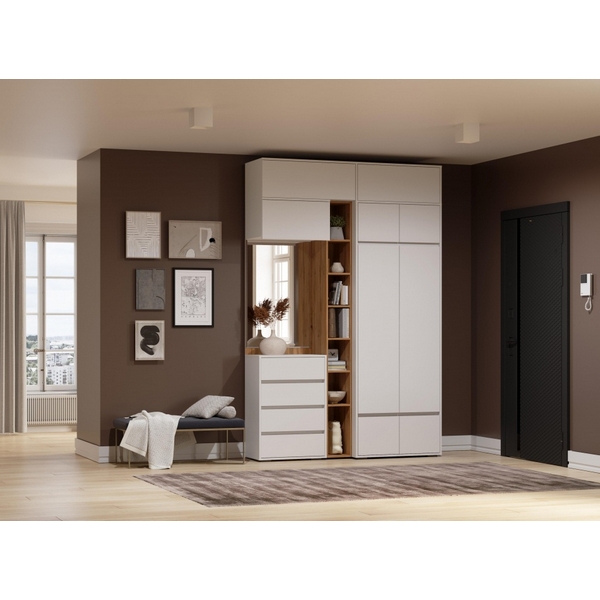 Модульная прихожая Роут комплектация 5 (Роут кашемир комплектация 5) Woodville арт.596597